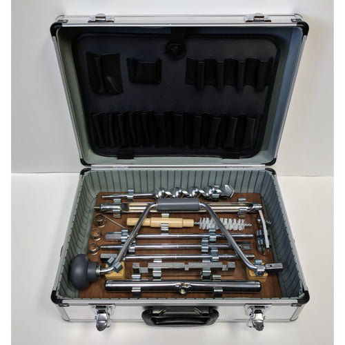 complete soil sampling kit model z with open case