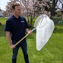 sweep net handle in-use