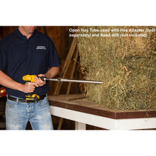 open hay tube with hex adapter #117